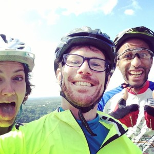 Training at Boxhill with my friends